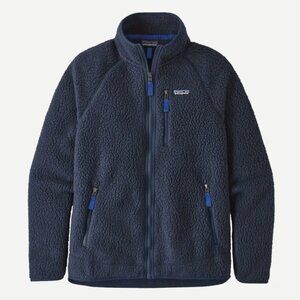 NEW Patagonia Men's Retro Pile Fleece Jacket - New Navy - 22801